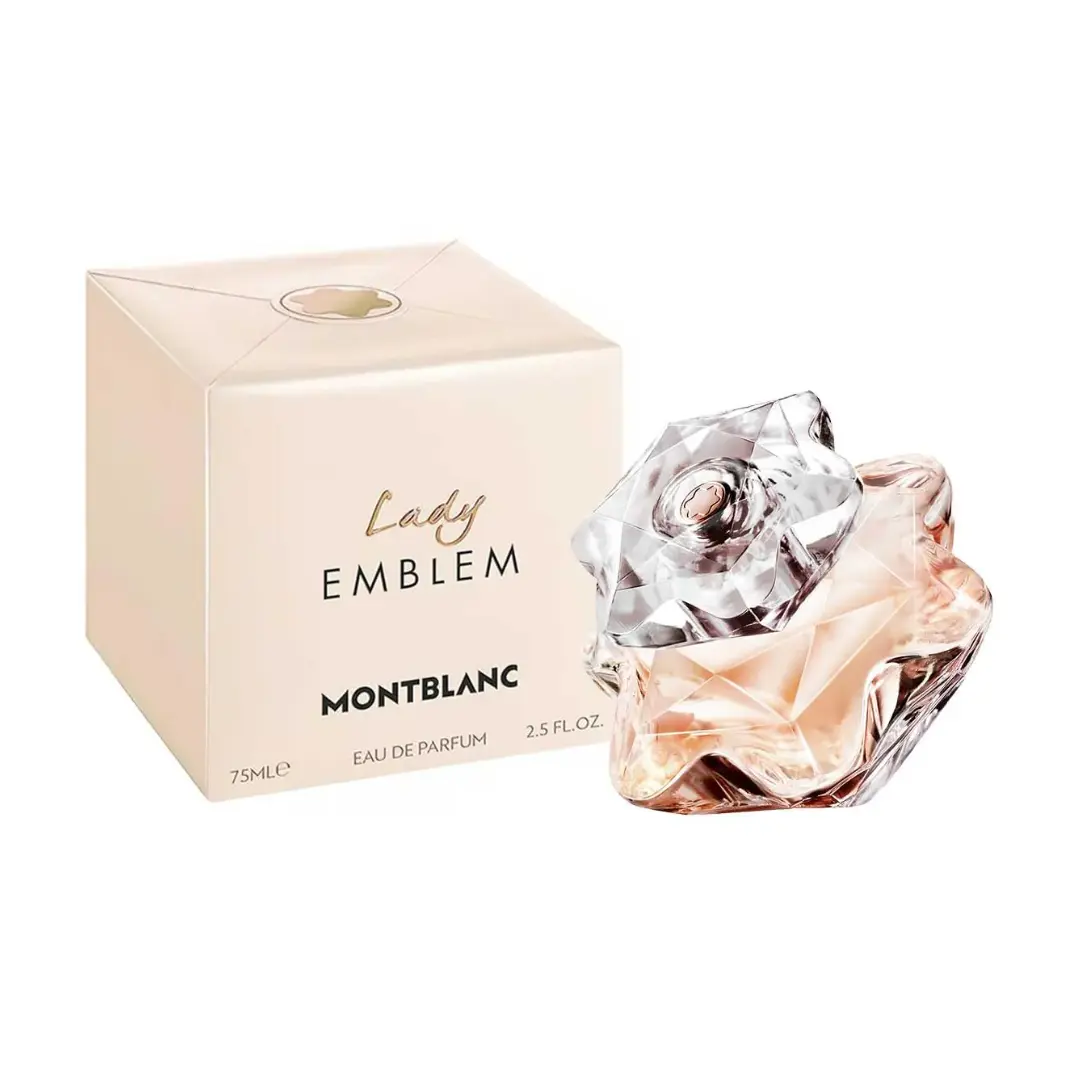 Montblanc Lady Emblem Eau de Parfum For Women 2.5 oz | Floral Fruity Women's Perfume with Red Currant, Rose & Patchouli