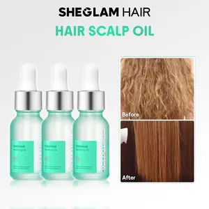 【live only】SHEGLAM HAIR Rosemary Hair & Scalp Oil 15ml/0.5Fl Oz, Hydrating Serum, Balances Sebum, Soothes Dry Scalp, Boosts Shine & Elasticity, Nourishes Follicles-Effortlessbeauty-Coachella-mothersdaygift