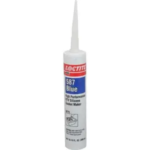 Loctite Series 587 Blue RTV Silicone Joint Sealant, 300 mL Cartridge, 30 Min Tack-Free Dry Time, 24 Hr Full Cure Time, Model 234590, Home & Building Sealing Solution, Joint Sealing