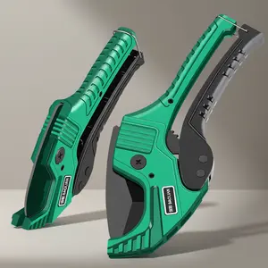 Heavy Duty Pipe Cutter Scissors – Cuts PVC, PP, PE, ABS, Vinyl & Rubber Tubing Cleanly & Effortlessly – Professional Grade Plumbing Hand Tool