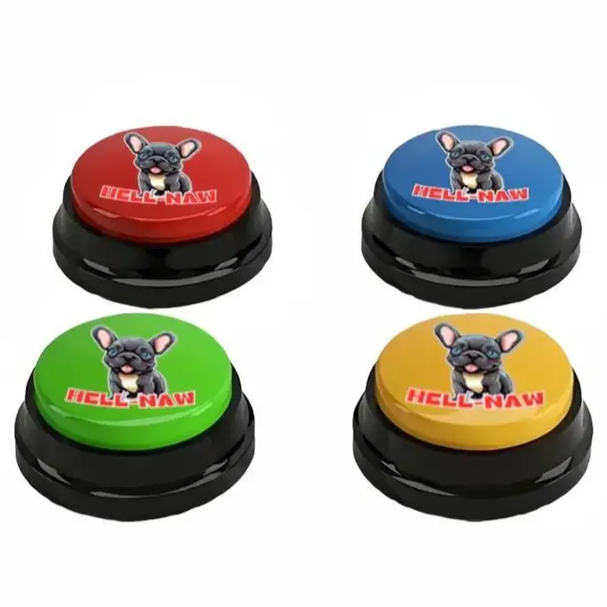 HELL-NAW Dog Button
