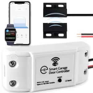 Garage Door Opener - Universal WiFi Remote Controller Compatible with Alexa,  , , , Android, Door Left Open Alert, Door  Systems,  Model