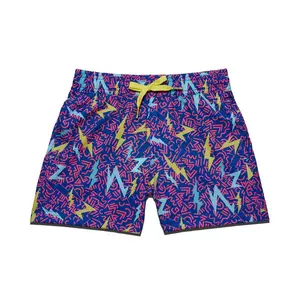 Boy's Grease Lightning Stretch Swim Trunks