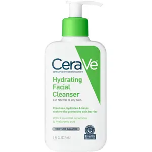 CeraVe Hydrating Facial Cleanser For Normal To Dry Skin  8oz 8oz 8oz