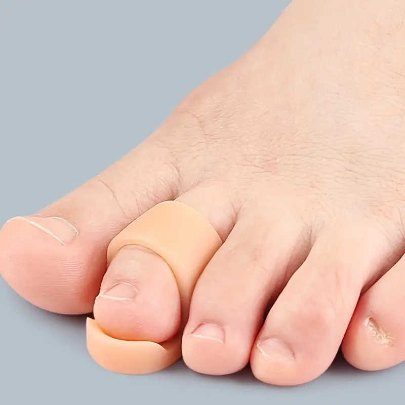 Set of 2 Hammer Toe Correctors, Toe Straightener, Ideal for Curling, Bending, and Claw Toe Relief, Claw Toe Support, Toes Tips and Pads, Toes Tip Protection, Foot Care Accessories