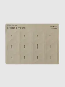 Leather Planner Sticker Dividers