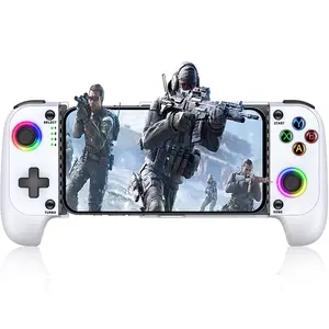 BEBONCOOL RGB Mobile Gaming Controller for iPhone/Android Phone, support Stream PC, Xbox, PlayStation Games, GeForce Now, MFi Apple Arcade
