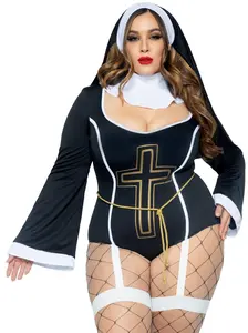 Plus Sister Sin Nun Costume