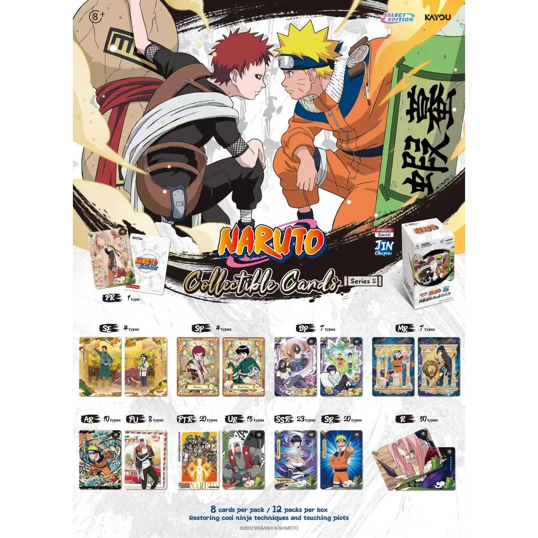 Authentic Sealed TCG, KAYOU NARUTO Smriti Collectible Non-Sports