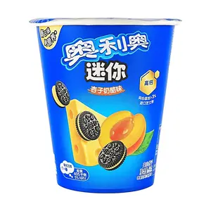 OREO Mini Cookies Apricot Cream Cheese Flavor 55g - High Calcium Chinese Version Snack