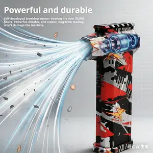New model air gunL3 Violent Blower Mini Turbo Jet Fan Handheld Brushless Motor 140,000 RPM Wind Speed 62m/s industrial Duct Fan
