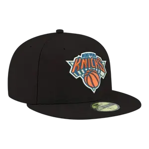 NEW ERA 59FIFTY NEW YORK KNICKS BLACK OTC FITTED HAT