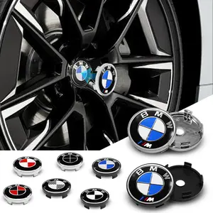 4pcs 60mm Car Wheel Center Hub Cap Styling For BMW M Performance E36 E46 E60 E90 E91 E92 M3 Auto Hub cover Automobile parts Wheel Covers