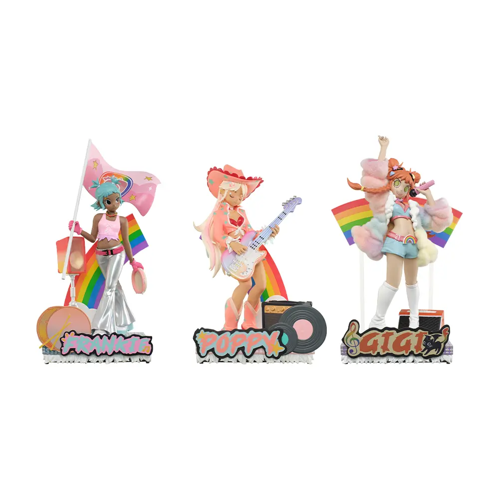 POP MART Peach Riot Rainbow Riot Figurine