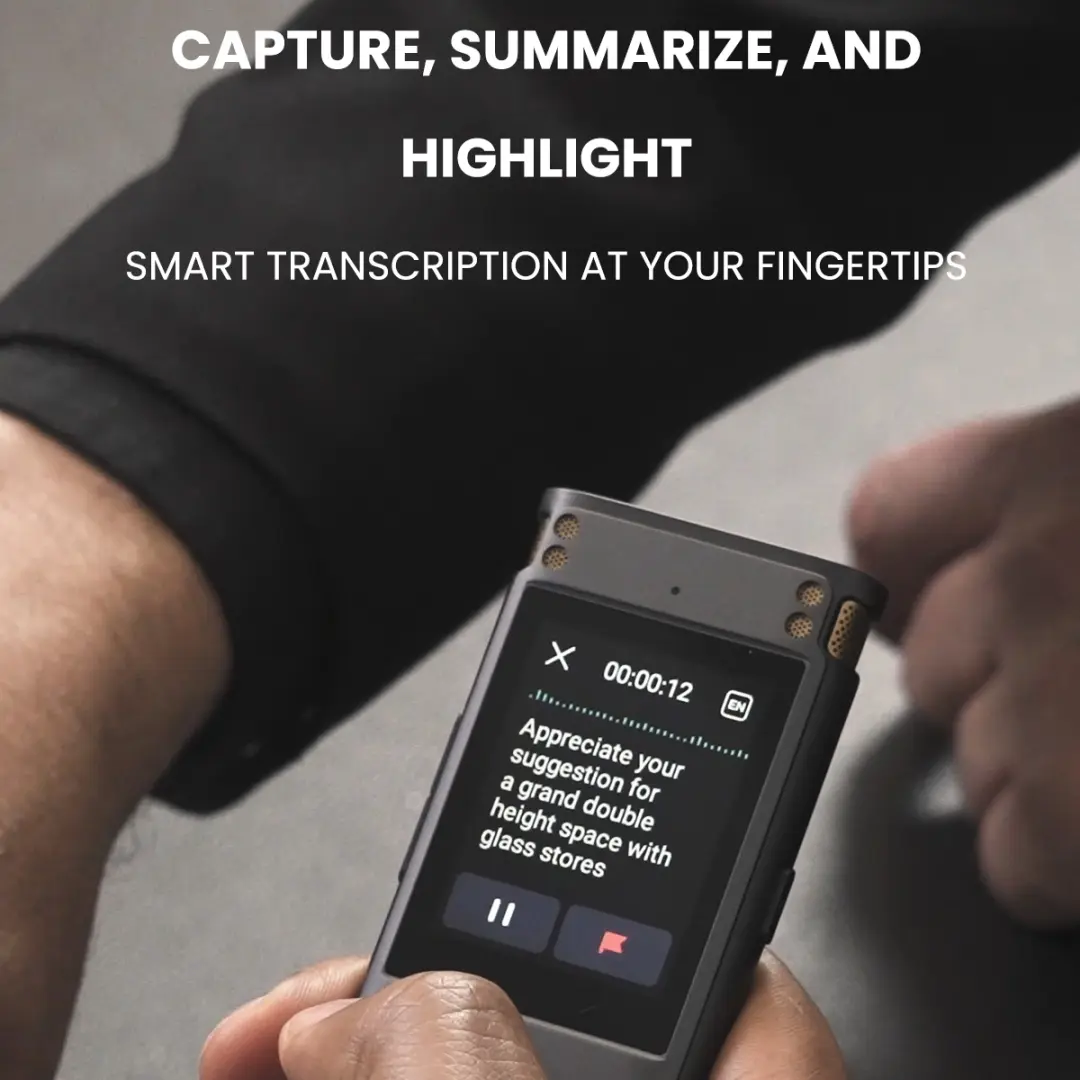iFLYTEK Smart Recorder, Support Offline Voice Transcription in Real Time Portable AI