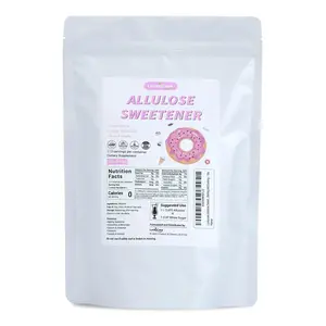 Luckycare Allulose Sweetener - Natural Zero Calorie Sugar Substitute - Powdered Sweetener for Baking and Cooking - 1lbs (454g) - 113 Servings - Flavor