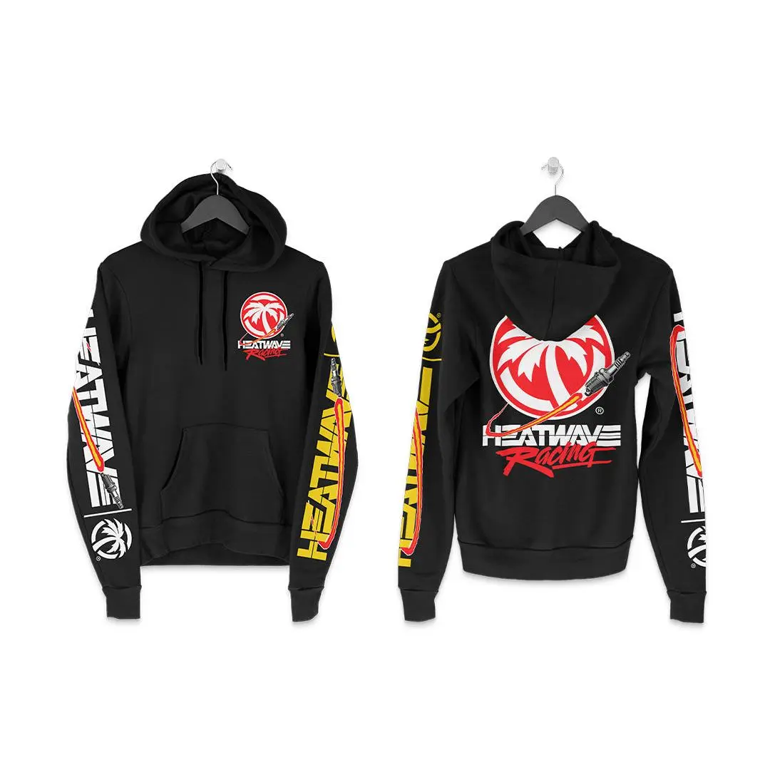 Heat Wave Spark Racing Sweatshirt Black