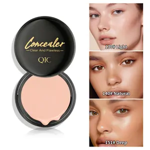 Long-Lasting Waterproof Matte Concealer Cream, 1-Count Full-Coverage Super Coverage Concealer, Makeup for Women & Girls, Foundation Cosmetics