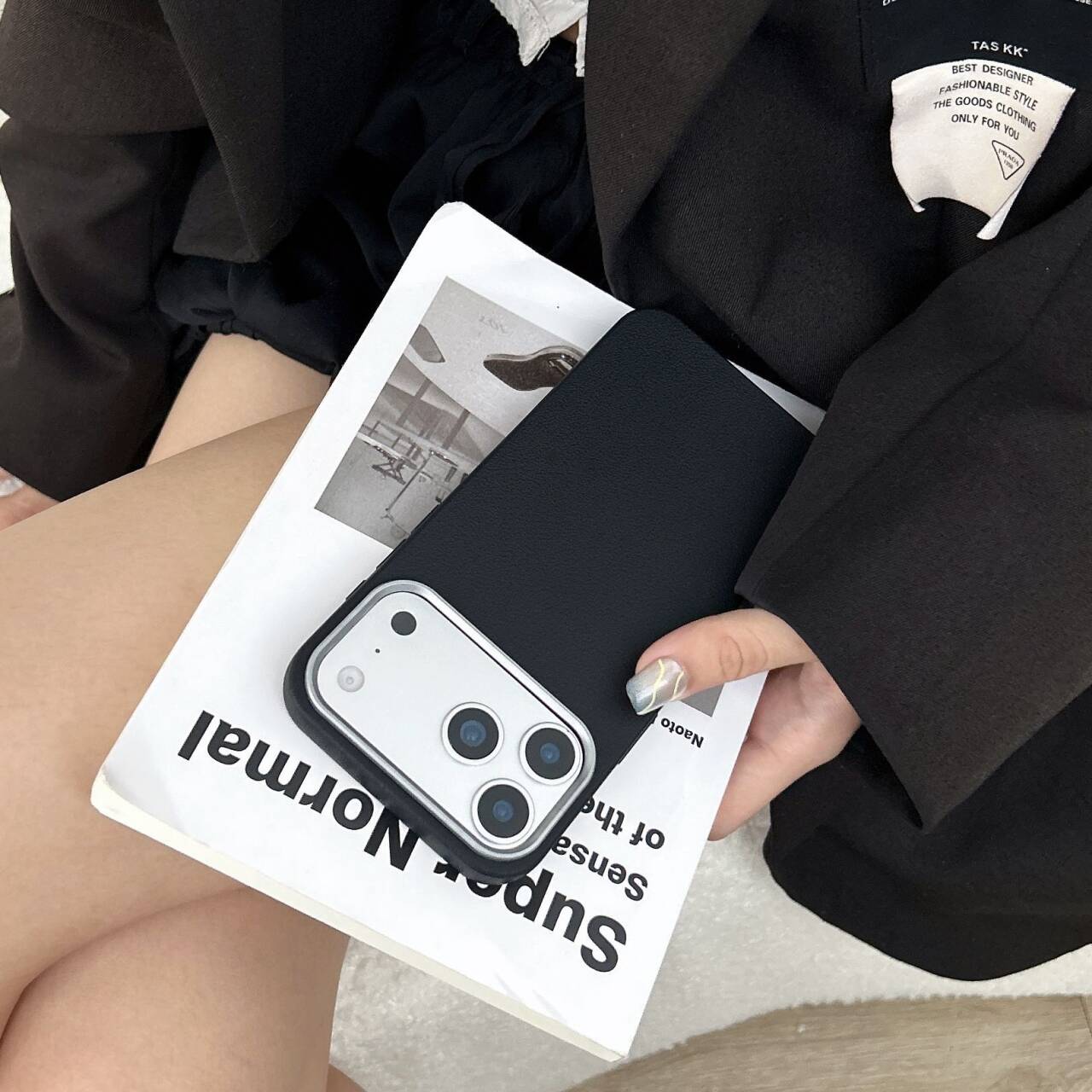 【Buy 1 Take 1】Luxury Leather Texture iPhone Case, Anti-Drop Shockproof Full Camera Lens Protection, Dirt Resistant Protective Cover For iPhone 17 16 15 14 13 12 11 X Pro Max Plus, Multi-Color Stylish Slim Case For Women Men, Perfect Gift for Her/Him ﻿