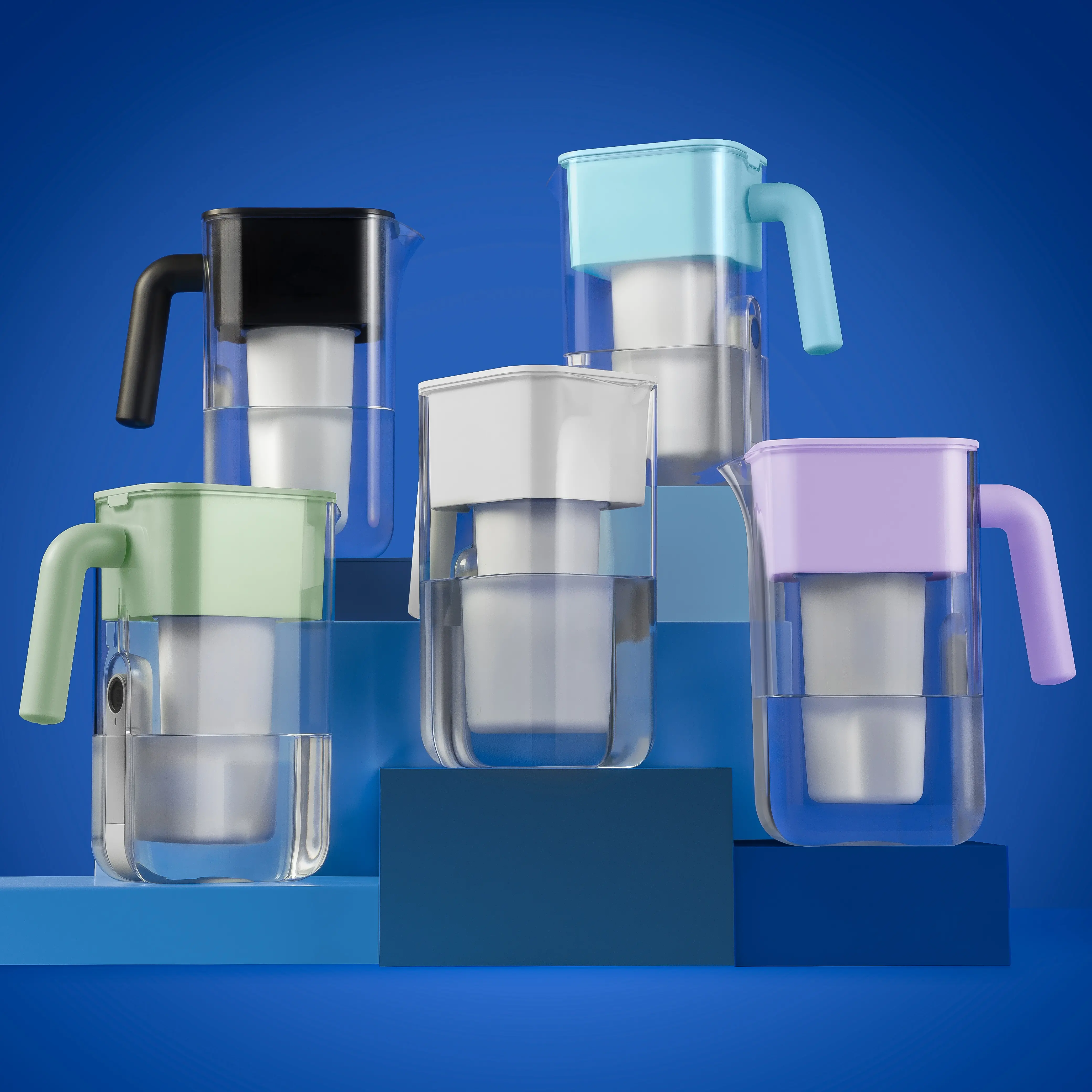 ZeroWater Technology 10-Cup Water Pitcher - Drink Pitcher for Fridge, Cold Kitchenware Jug, Jugs, Water Pitcher For Fridge