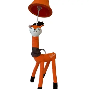 Bambi Night Lamp for Kids Room with Soft Colors and Distressed Finish - Perfect for Cozy Ambiance - Easy Adjustment of Height light