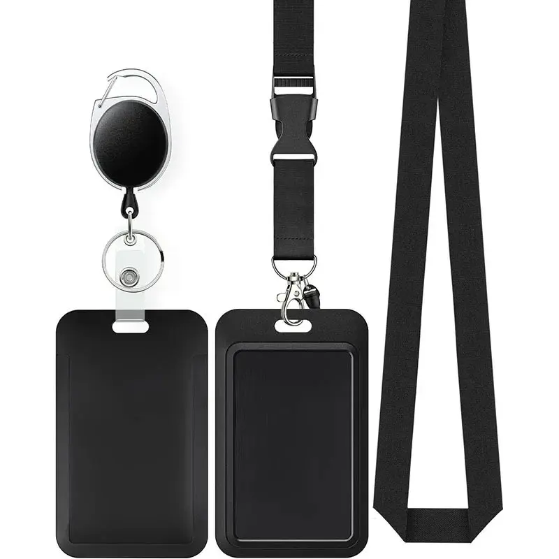 1pc Black Keychain Lanyard Phone Straps for Keys ID Campus Badge Holder Neck Strap Key Cord Hang Rope Nursing School Supplies Adjustable Strap Phone Leash Phone Chains