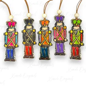 Hand Drawn Nutcracker Christmas Ornament