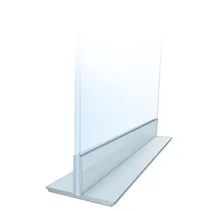 212 MAIN Safety Office Presentation Double LL Mount - 36 in. Silver, Fixed Graphics, Flat Base, Fully Assembled, Welded Steel, High Traffic/Trade Show Use (Replaces Double JL Mount), Trade Shows