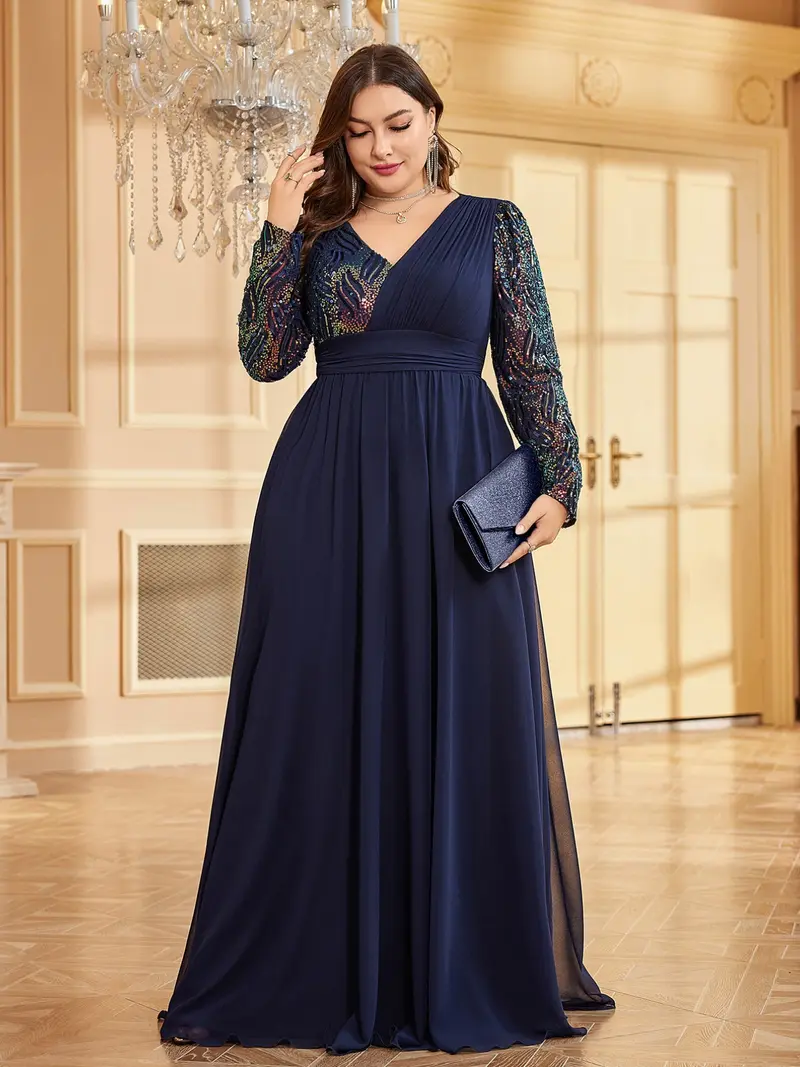 formal dresses with sleeves plus size - TikTok Shop formal dresses with sleeves plus size - TikTok Shop