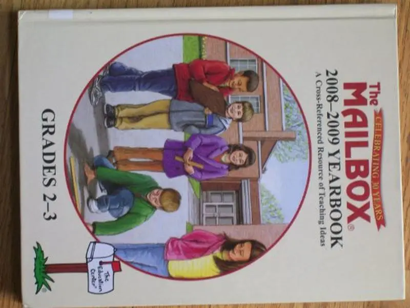 USED Book - The Mailbox 2008-2009 Yearbook Grades 2-3 (A Cross-Referenced Resource of Teaching Ideas) by Jennifer Bragg (Hardcover)