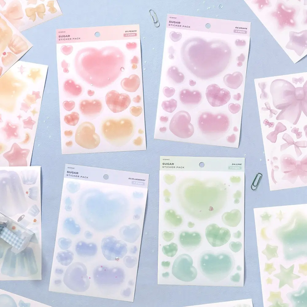 Sugar Background Sticker Pack