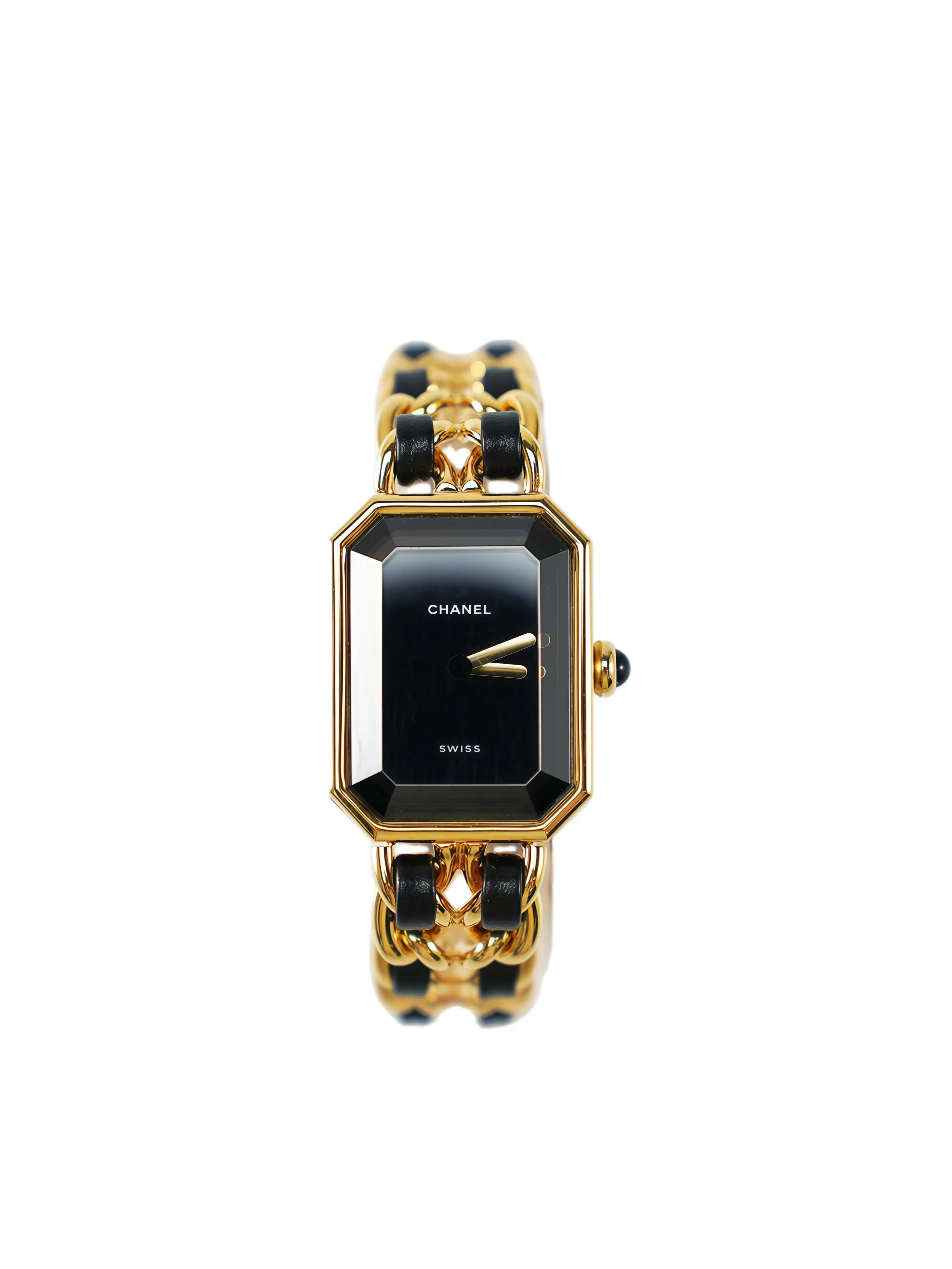Chanel Black Gold Sugar Premiere M 26*20mm Chanel Black Gold Sugar Premiere M 26*20mm
