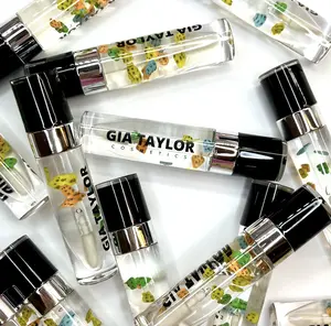 Gummy lipgloss sweet gummy candy flavor lipgloss non sticky moisturizing lipgloss non sticky