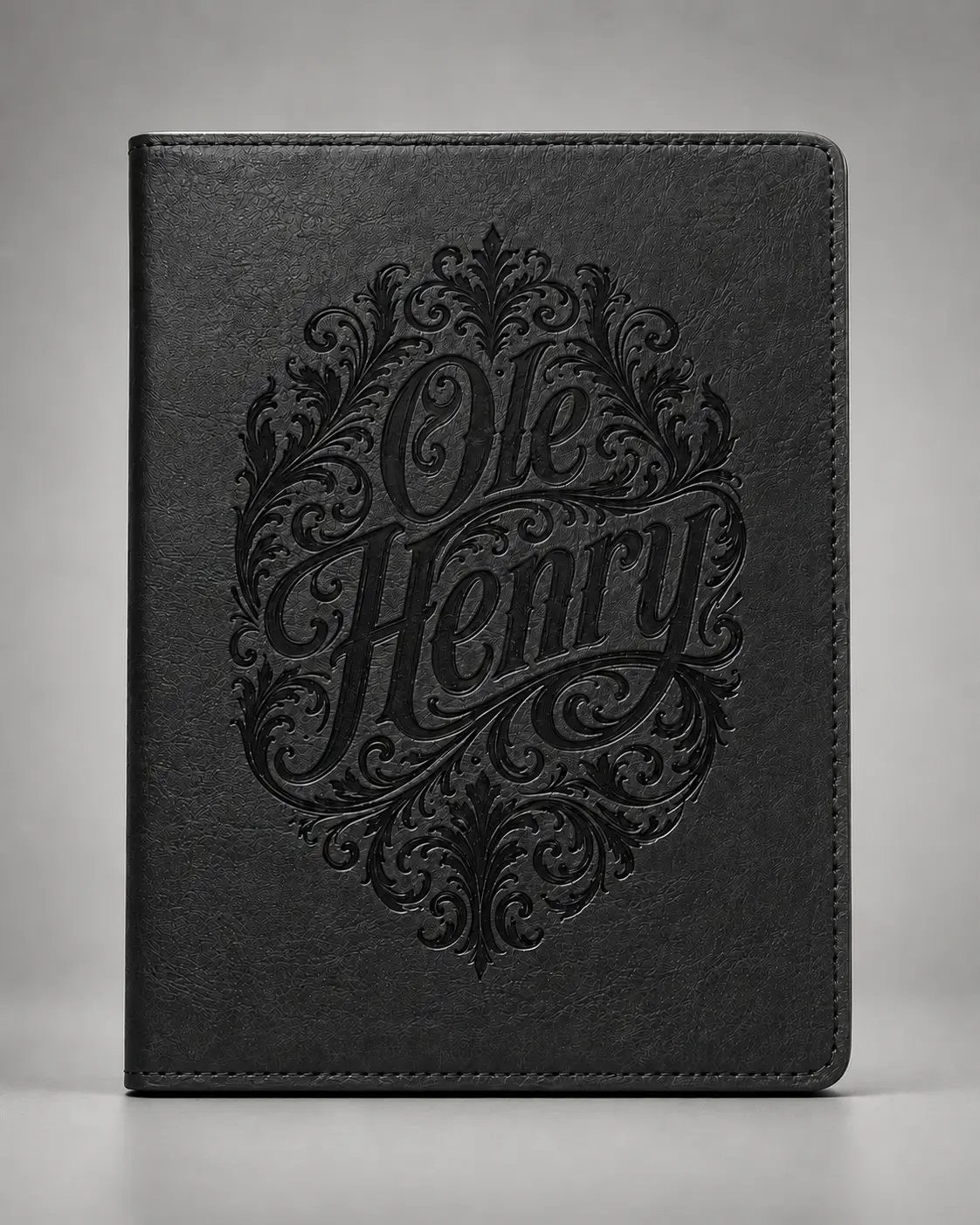 Engraved Leather Journal - Ole Henry