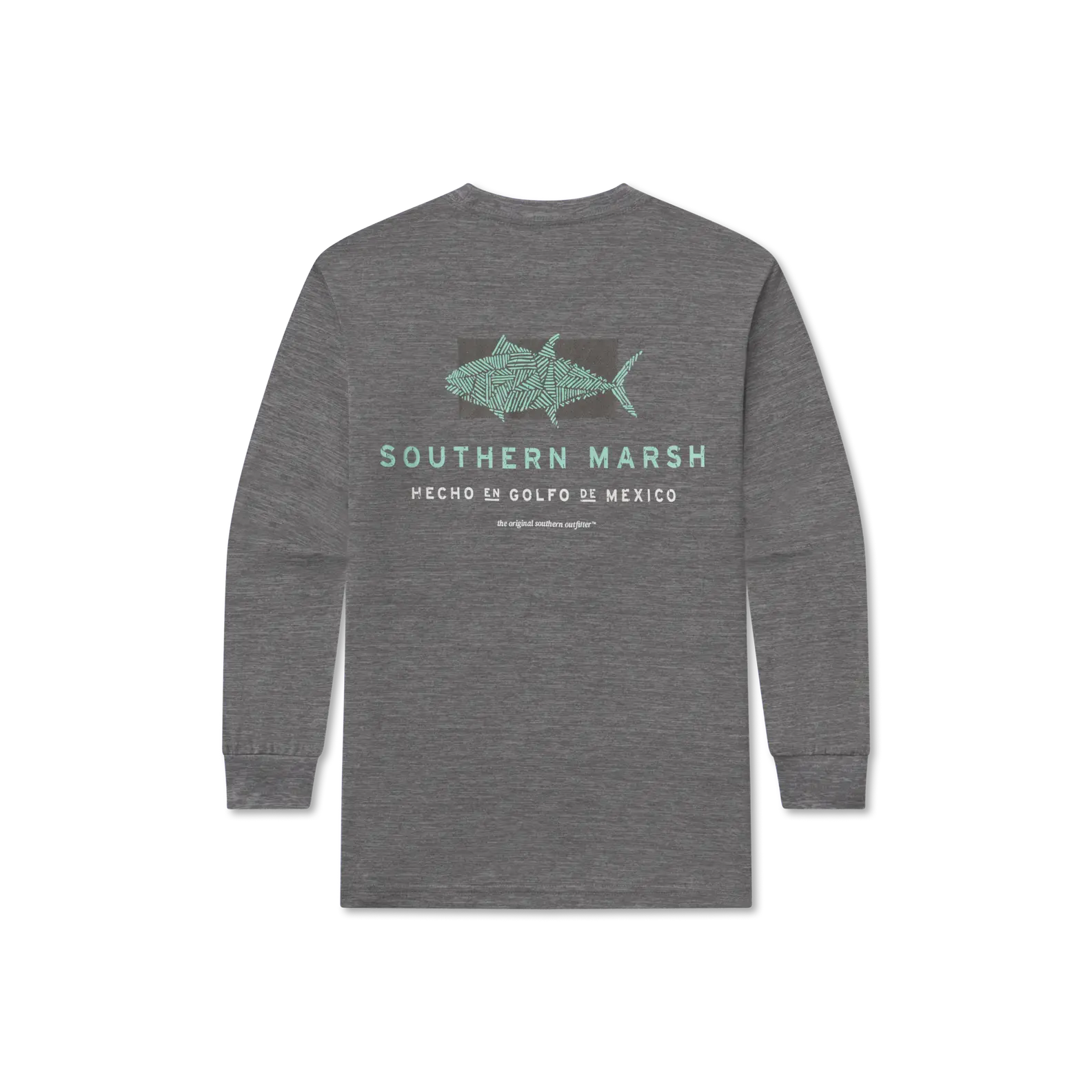 Youth FieldTec™ Heathered - Made in the Gulf - Tuna - Long Sleeve