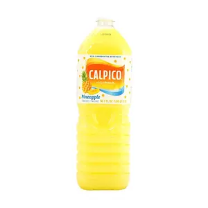 CALPICO Japanese Pineapple Flavor Lactic Acid Drink 1.5L - Natural Fermented Beverage for Refreshment