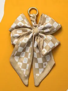 High End Small Bow Bag Hanging Decoration Woven Bag Pendant High End Versatile Keychain Backpack Pendant Y2K