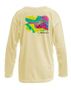 Mr. Turtlehead UPF 50+ Performance Fishing Shirt on Yellow