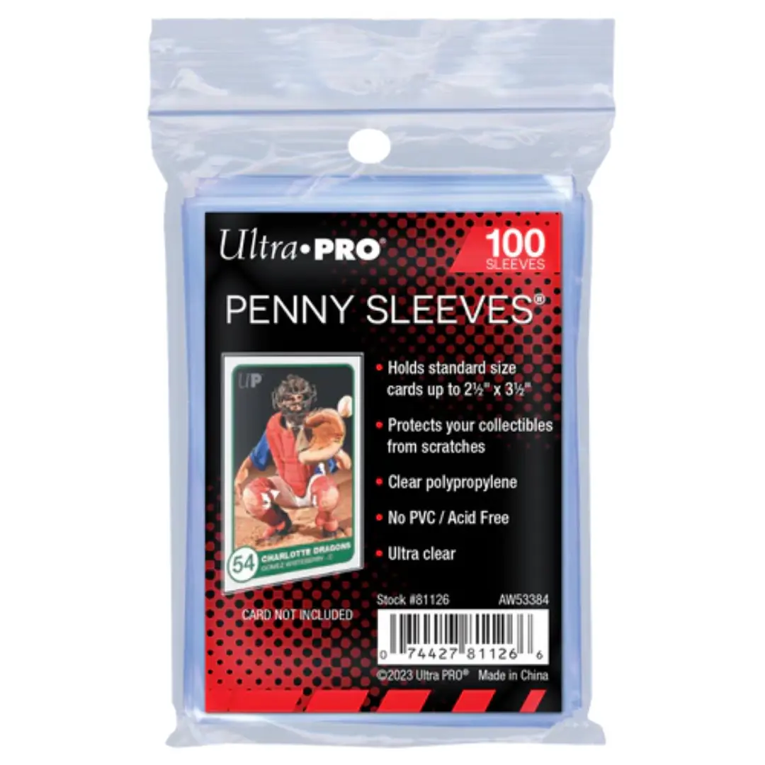 Ultra Pro 2.5" x 3.5" Soft Trading Card Penny Sleeves