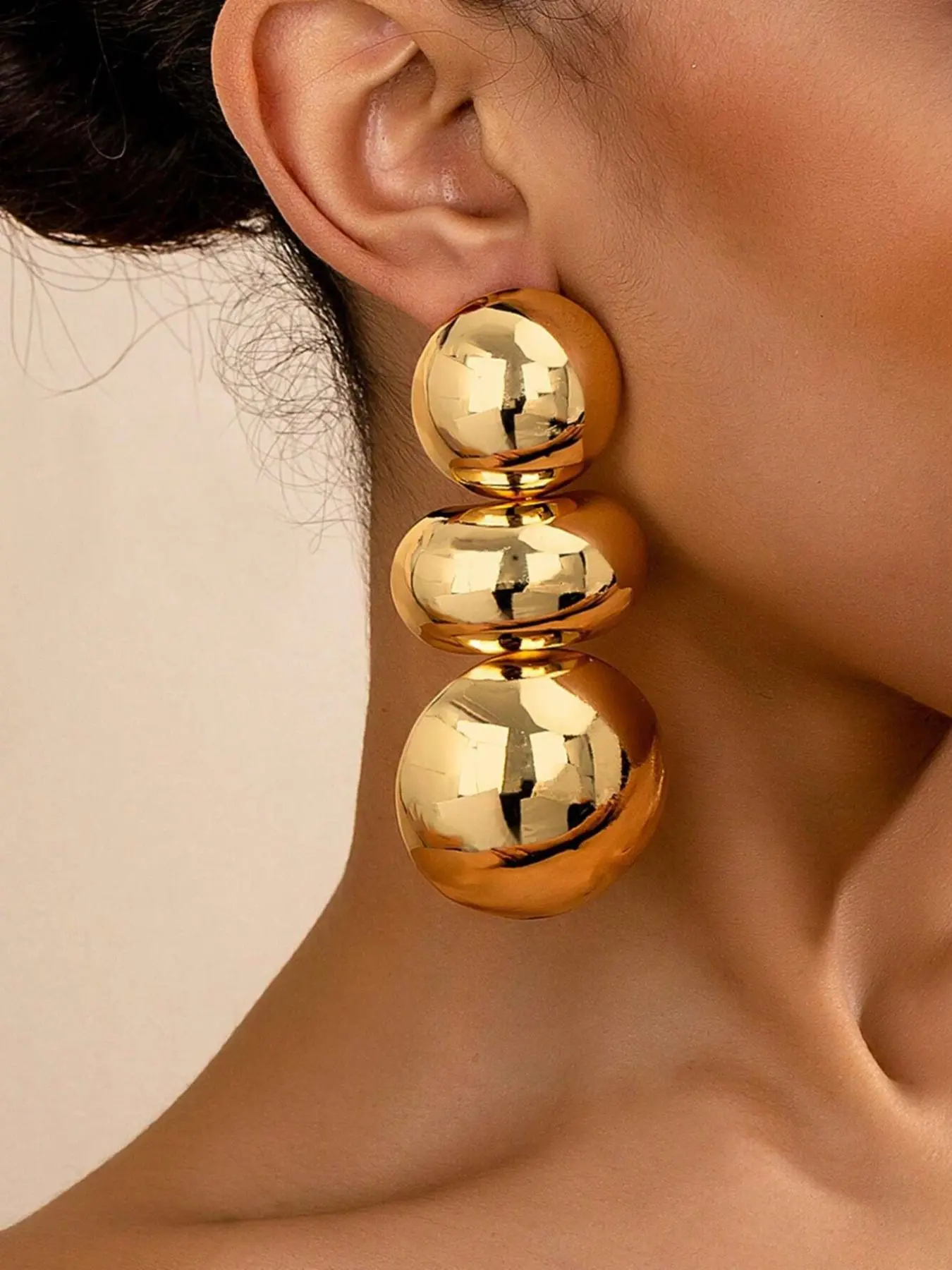 Irregular Ball Design Dangle Earrings, Fashionable Jewelry Accessories for Women, Trendy All-match & Exquisite Jewelry for Birthday Gift, Bling Stylish Accessory, Fashion Chic Accessories, Dangling Earrings