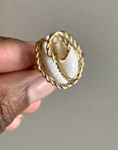 Cowrie Shell Ring