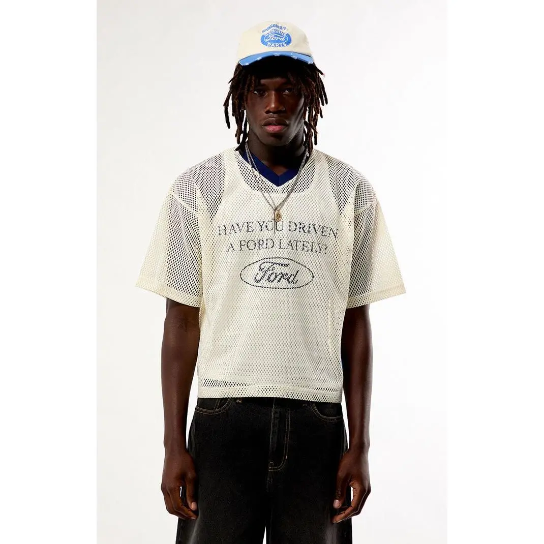 FORD Men's Lately Mesh Oversized Jersey - Multicolor