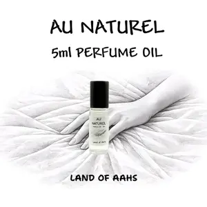 AU NATUREL 5ml Perfume Oil - Roll On Rollerball Fragrance - Bergamot Jasmine Cyclamen Neroli Sandalwood White Musk Wood Fresh Clean Skin Scent