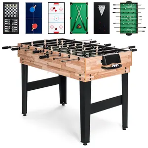 Best Choice Products 2x4ft 10-in-1 Combo Game Table Set w/ Hockey, Foosball, Pool, Shuffleboard, Ping Pong Best Choice Products 2x4ft 10-in-1 Combo Game Table Set w/ Hockey, Foosball, Pool, Shuffleboard, Ping Pong