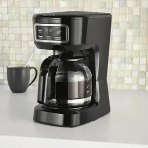 Mainstays 12-Cup Black Programmable Drip Coffee Maker