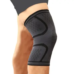 Knee Pain Relief 2-Piece Set Knee Pads Protective Cover Compression Sheath Support Flexion Wrap Protector for Weightlifting