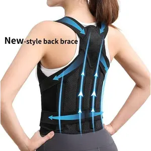 New model, explosive anti-hunchback correction belt, breathable support, spine open shoulder back posture strap, pressure correction belt