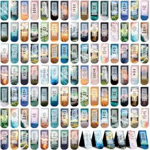 104 Pcs Christian Bookmarks Bible Bookmarks Bookmarks for Women Men Book Lovers Page Markers Teachers Students Reading School Office