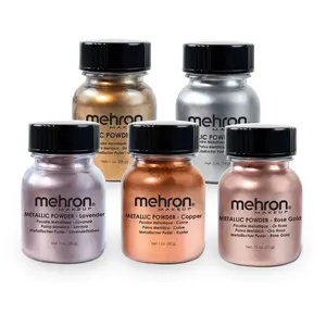 Mehron Professional Loose Metallic Powder, Beauty & Personal Care Makeup for Bronzing & Highlighting