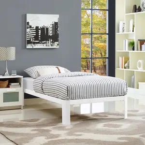 Modway Corinne Twin Bed Frame in White
